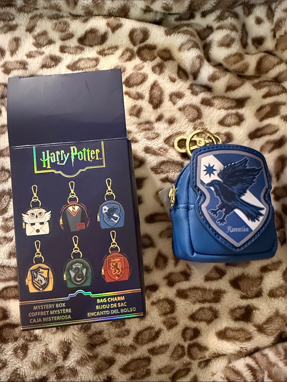 Loungefly Blue Ravenclaw Mini Bag Charm